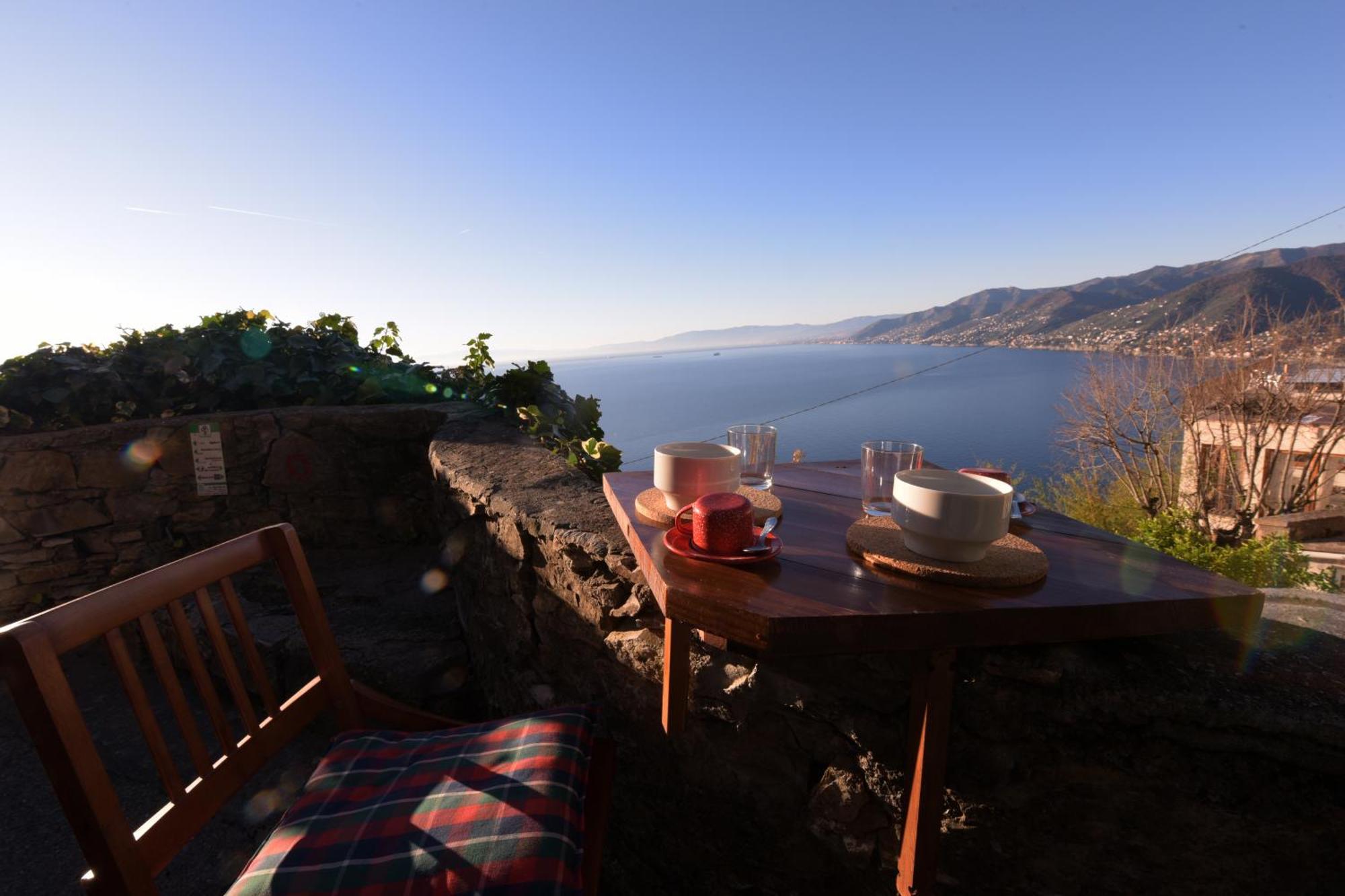 Apartamento Hikers' Nest With Sea View San Rocco  Exterior foto